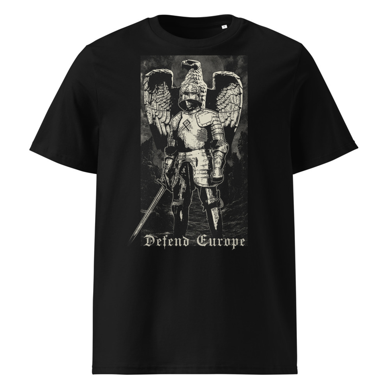 Defend Europe Unisex Organic Cotton T-Shirt