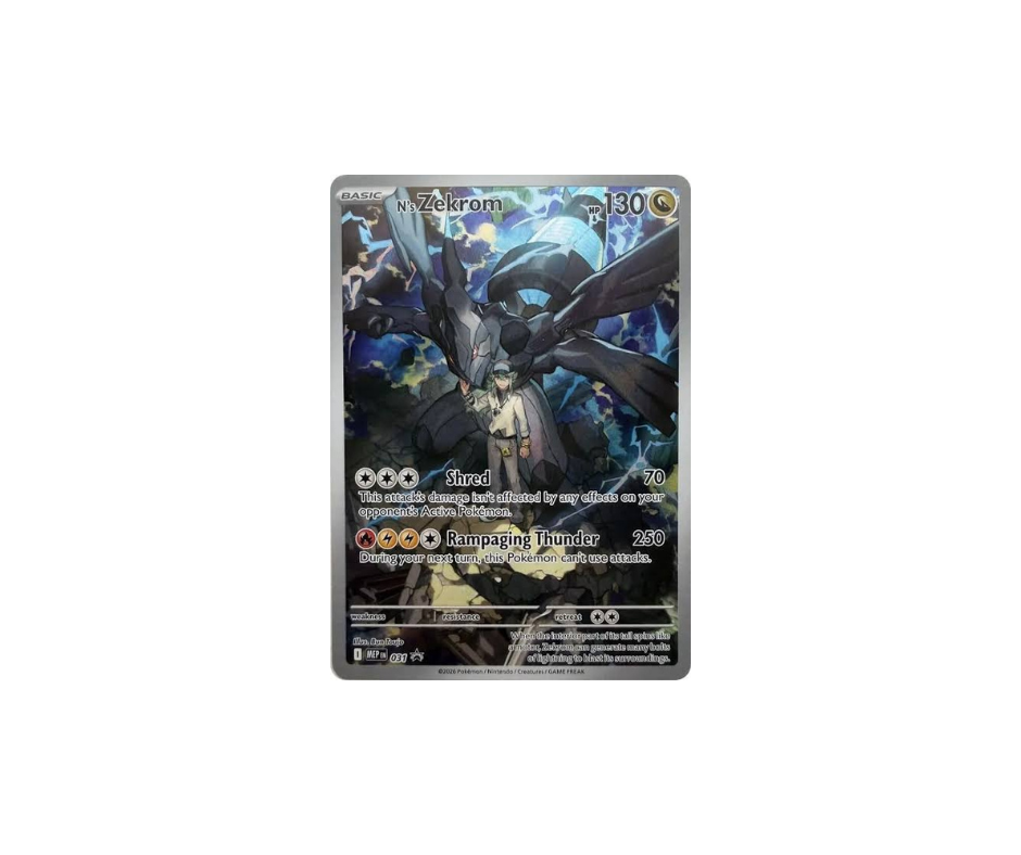 N’s Zekrom - Promo 031 - Mega Evolution