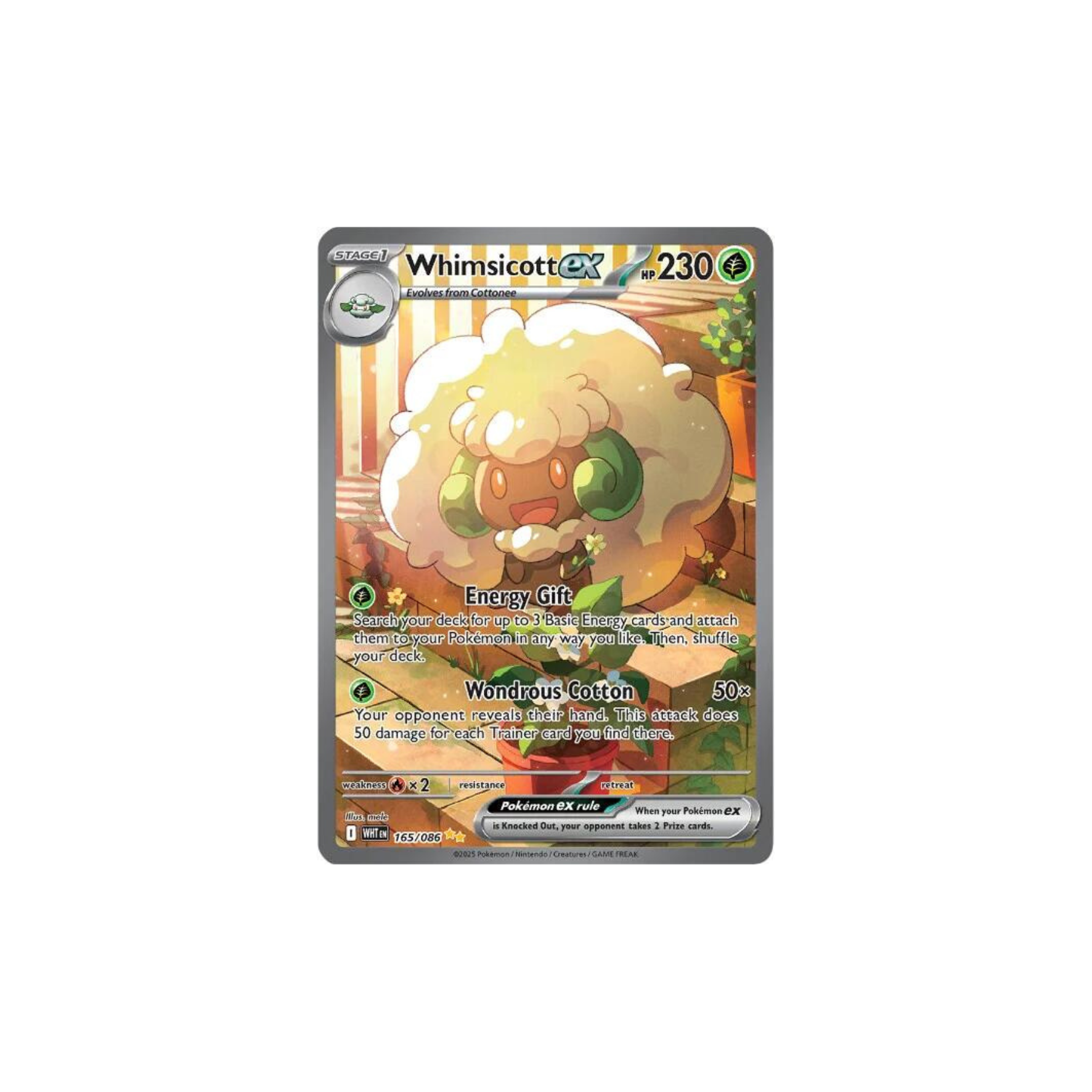 Whimsicott ex - 165/086 - White Flare