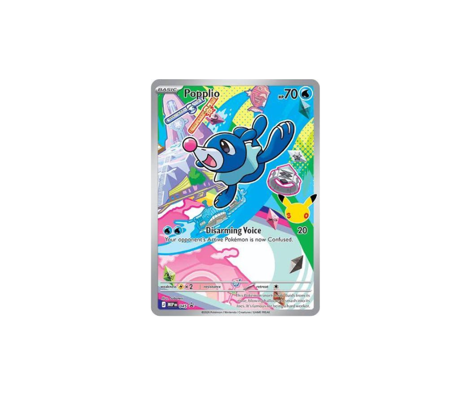 Popplio - Promo 045 - Mega Evolutions