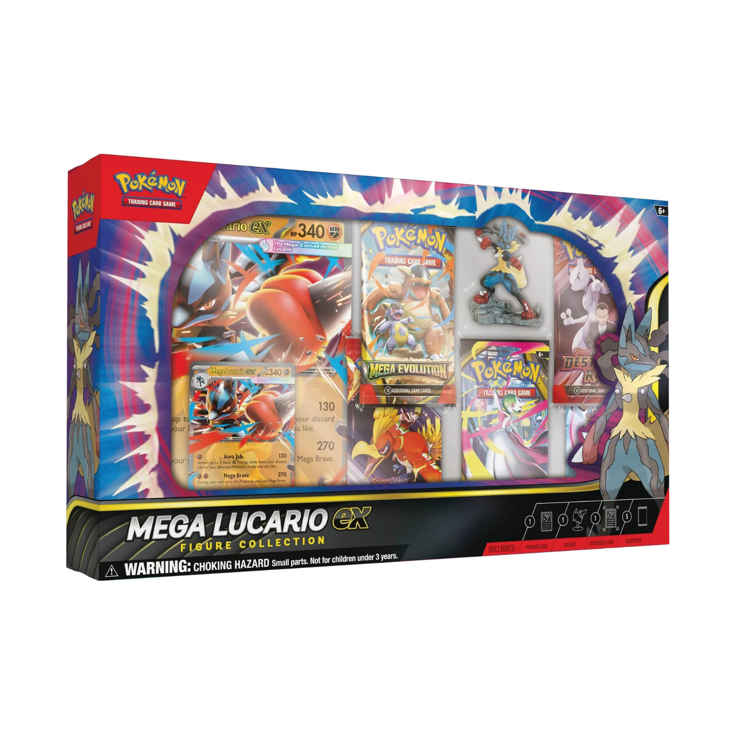 Colección con Figura Mega Lucario EX - Español