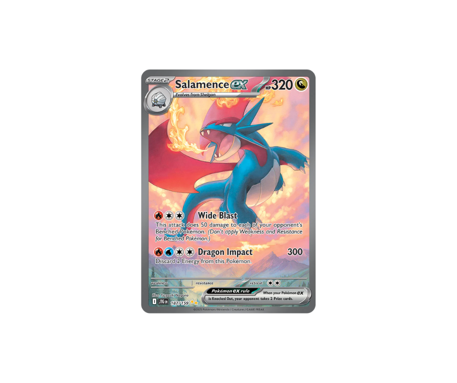 Salamence ex -  187/159 - Journey Together