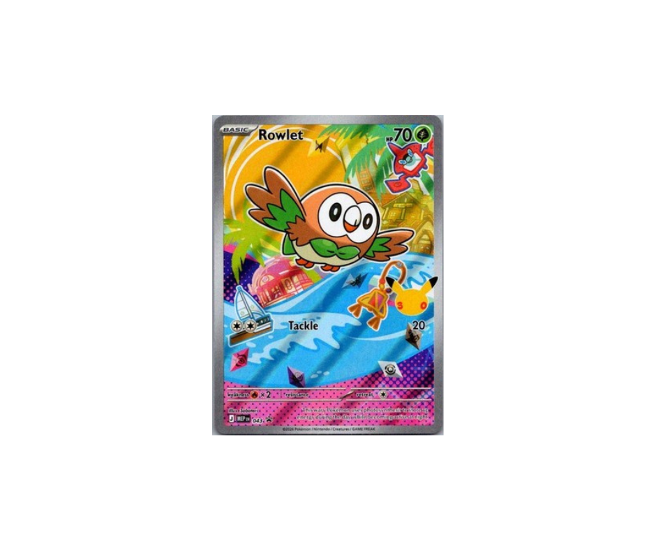 Rowlet - Promo 043 - Mega Evolution