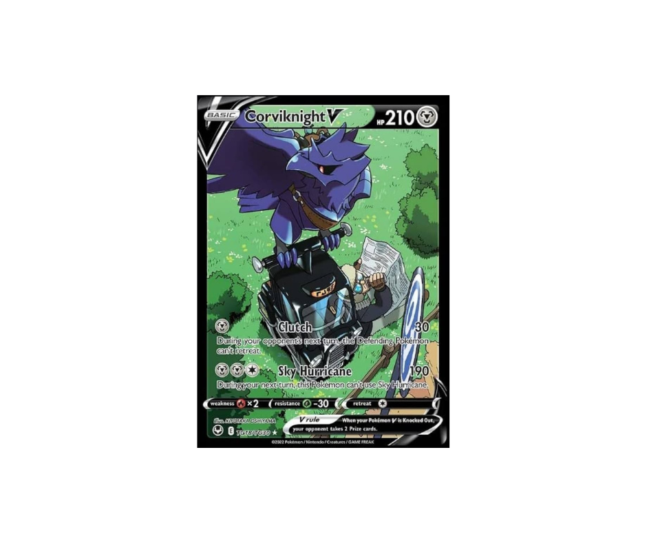 Corviknight V - TG18/TG30 - Silvert Tempest