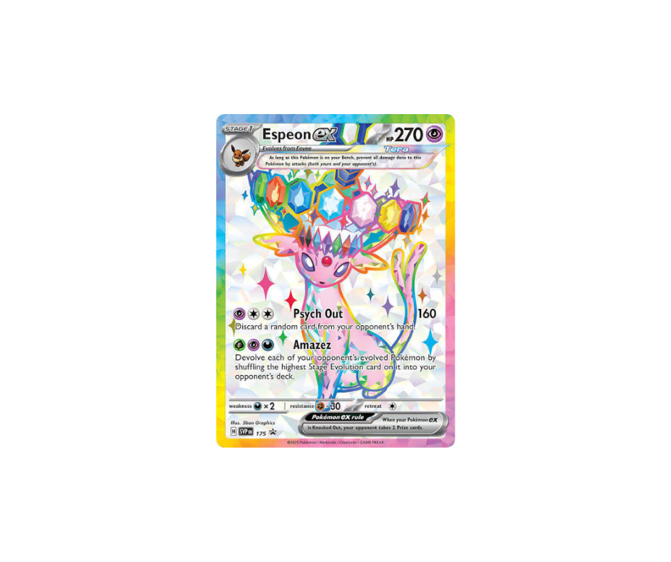 Espeon ex - SVP 125 - Scarlet and Violet