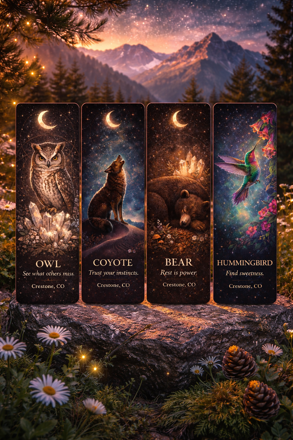 Spirit Animal Bookmark Set