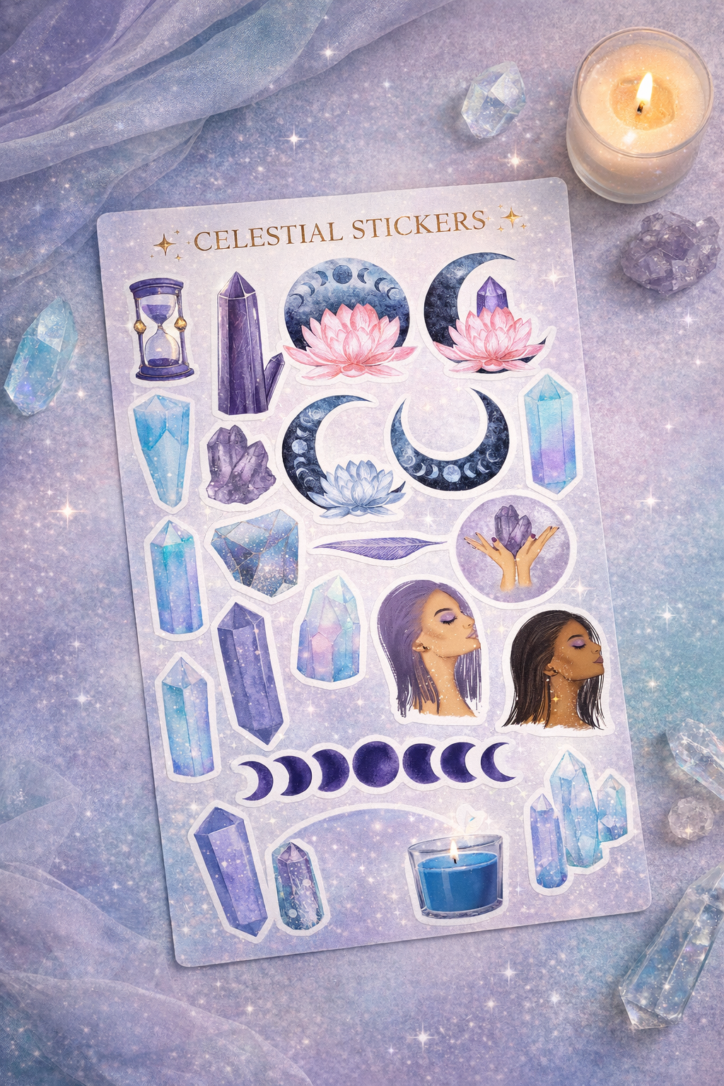 Celestial Stickers Set