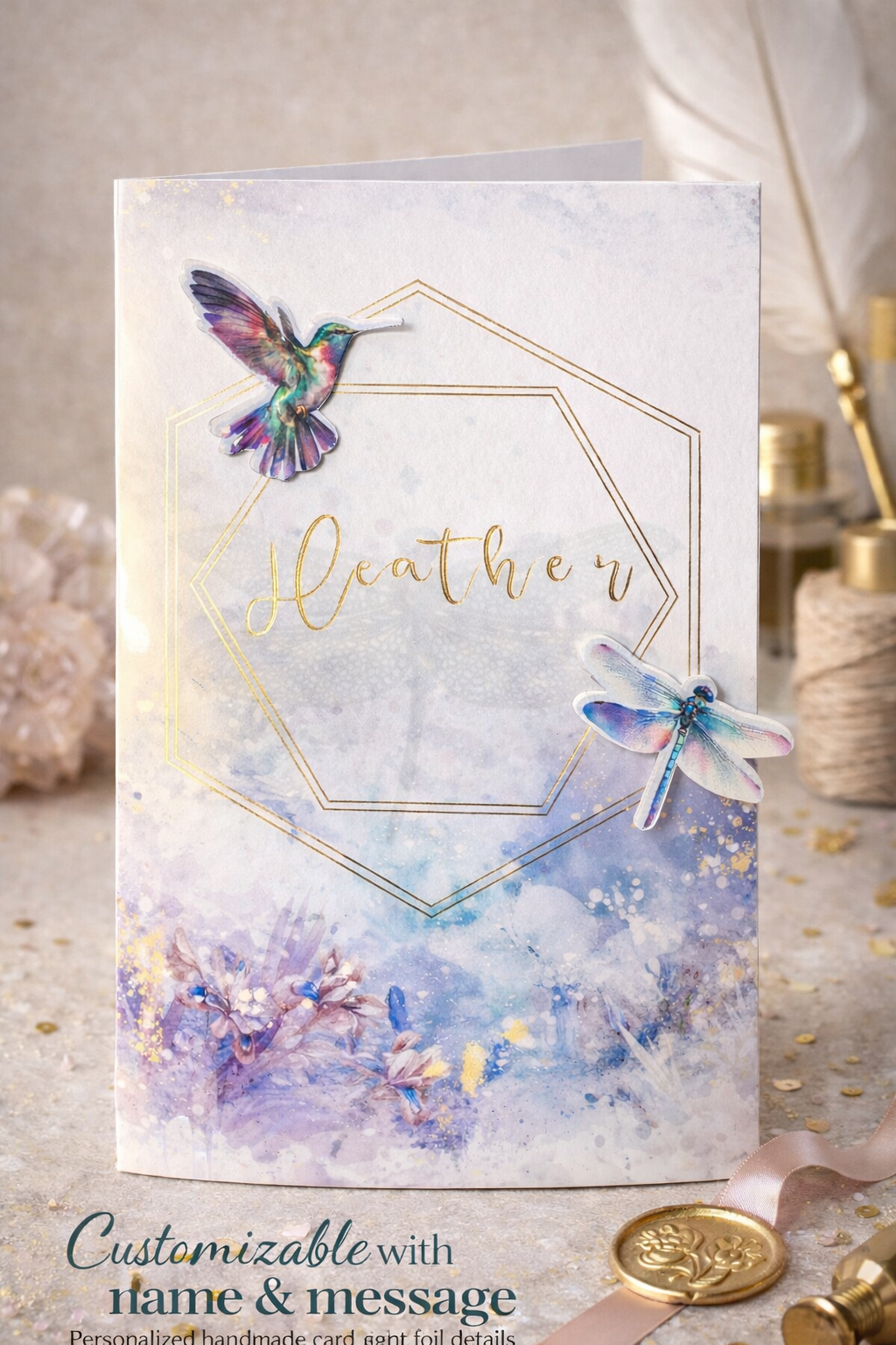 Custom Handmade Greeting Card