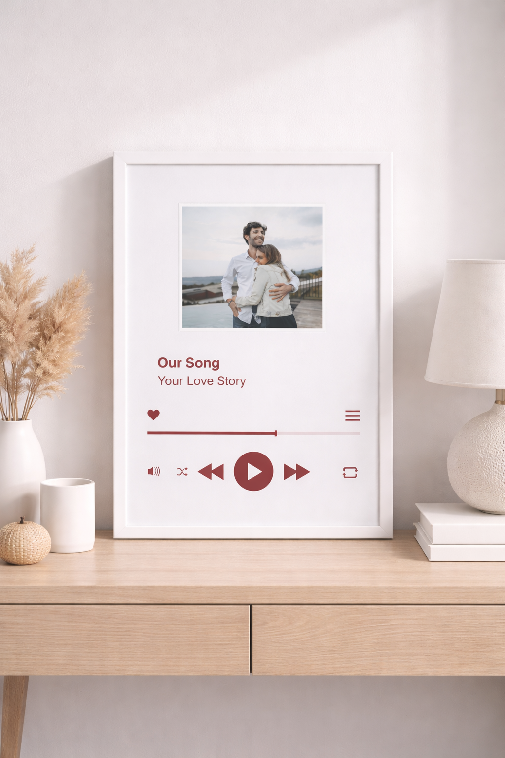 Custom Song Plaque Frame
