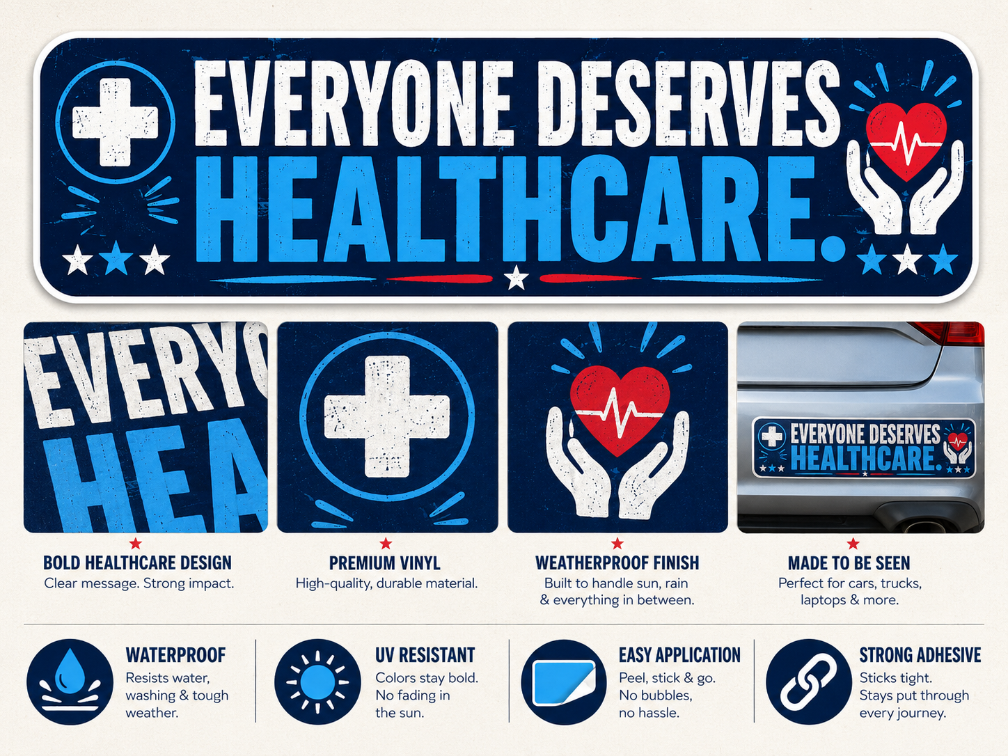 Healthcare Advocacy Vinyl Sticker