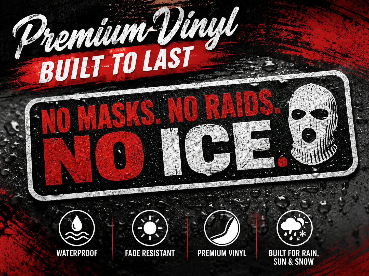 Premium Vinyl Bumper Sticker