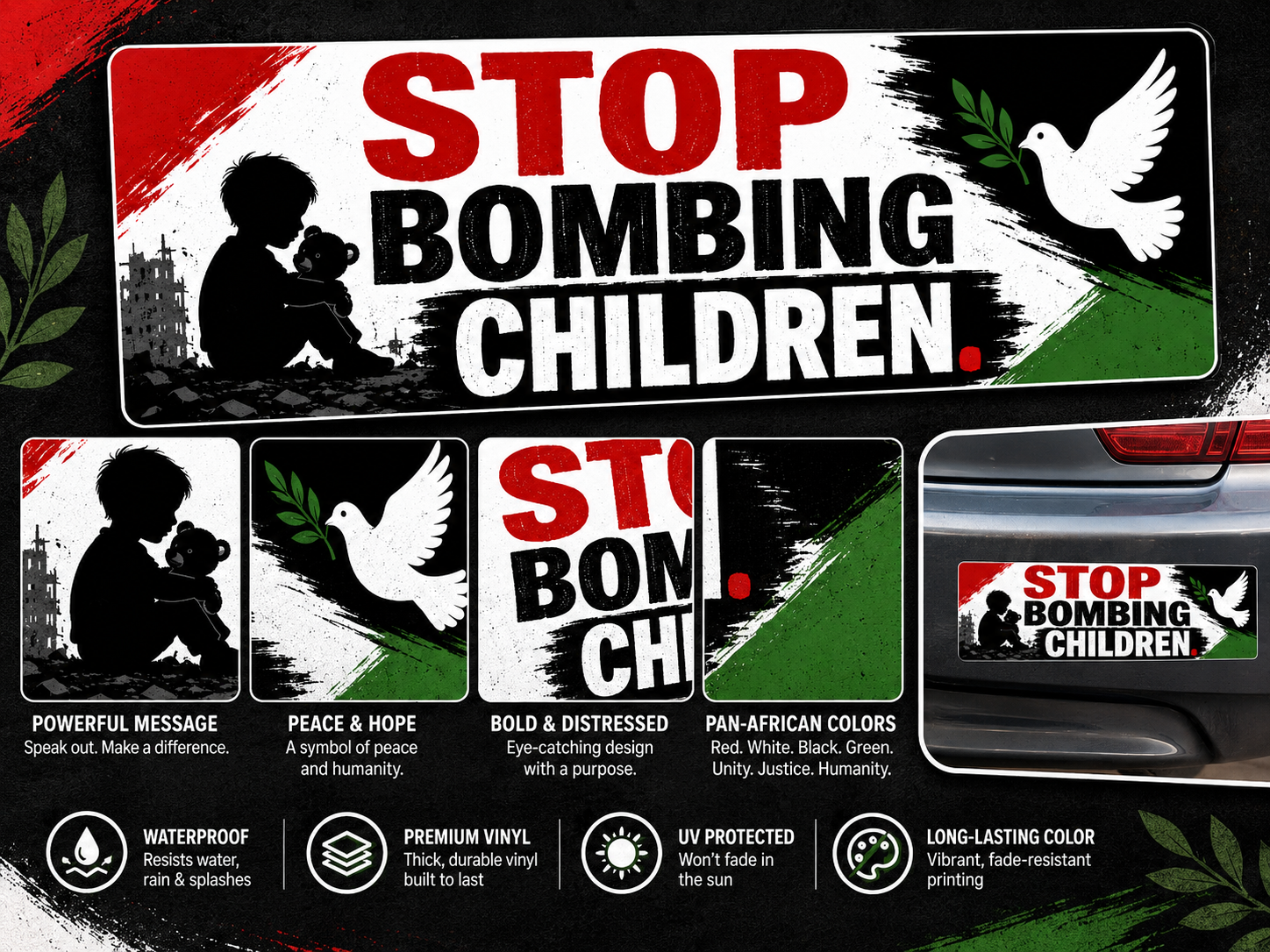 Premium Vinyl Bumper Sticker