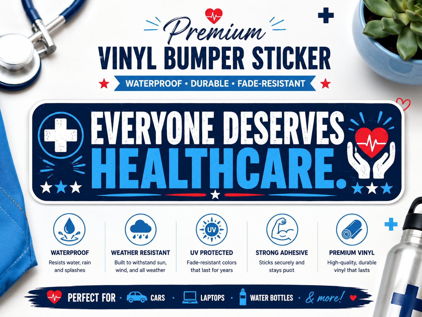 Healthcare Advocacy Vinyl Sticker