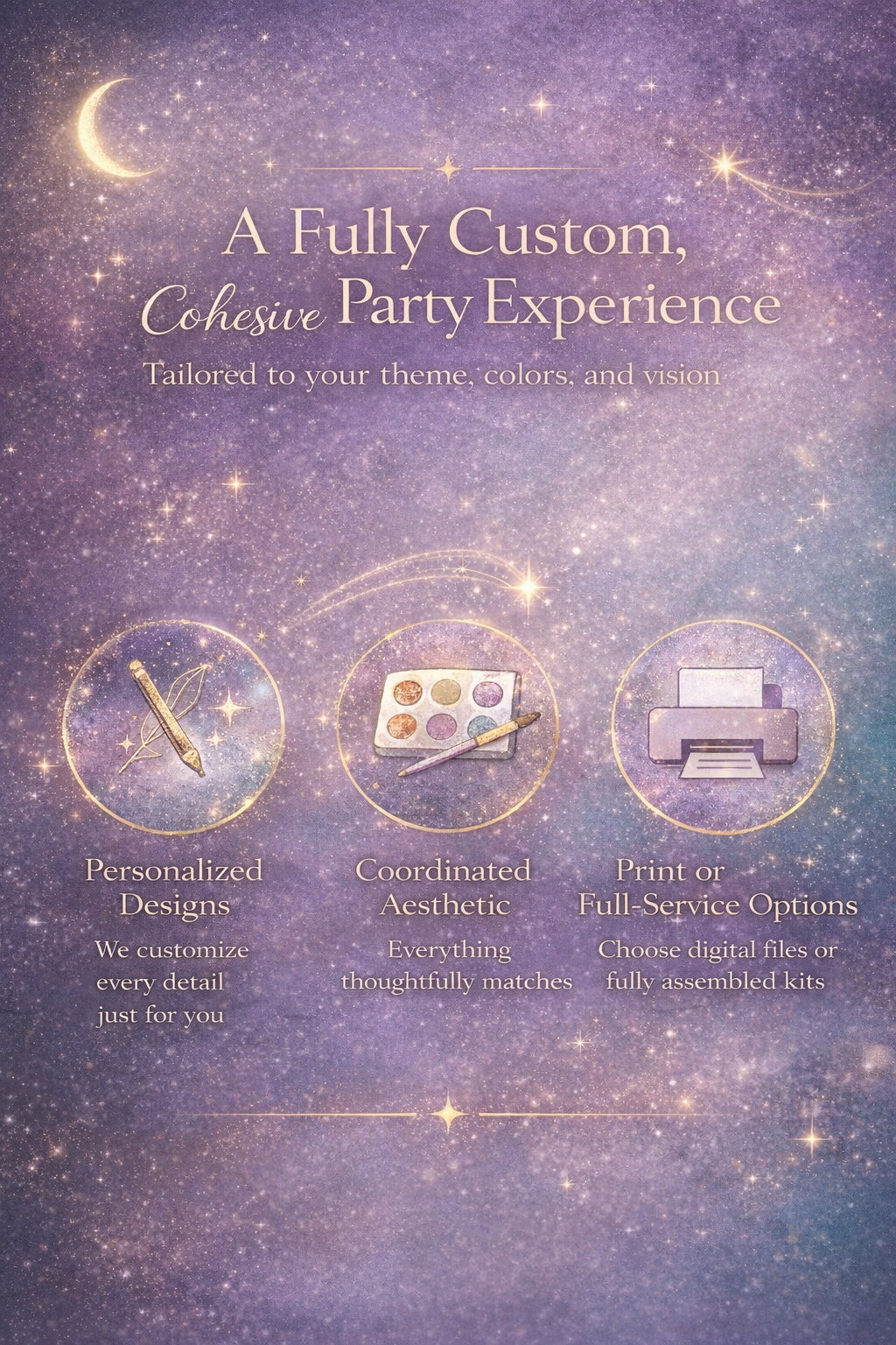 Signature Event Party Design Experience