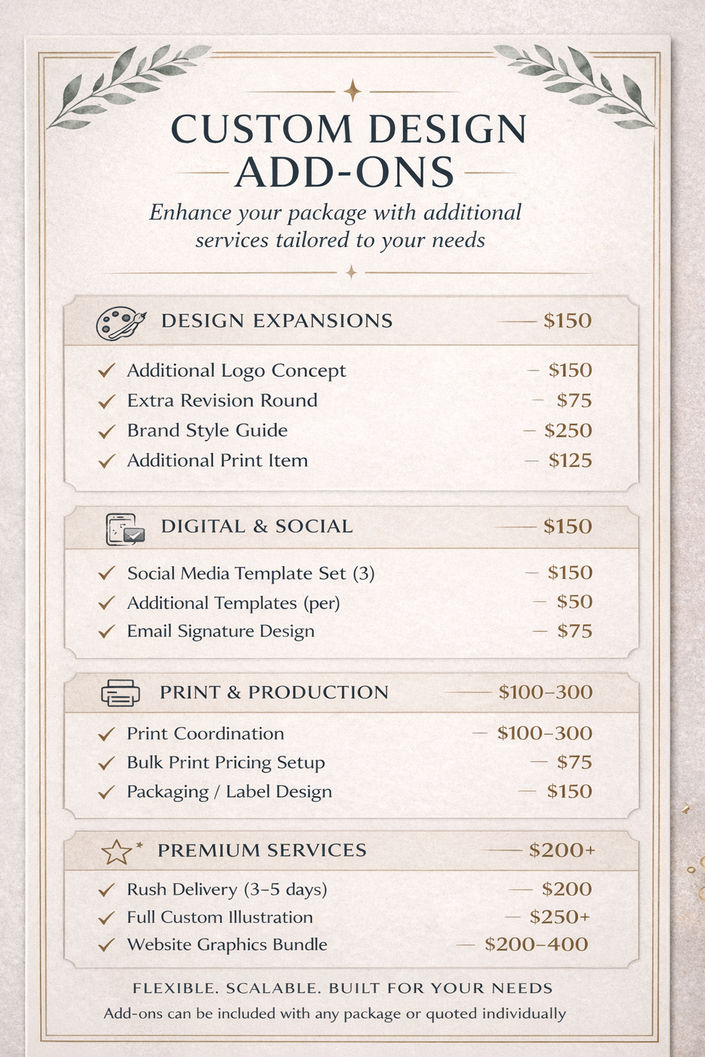 Branding & Print Studio