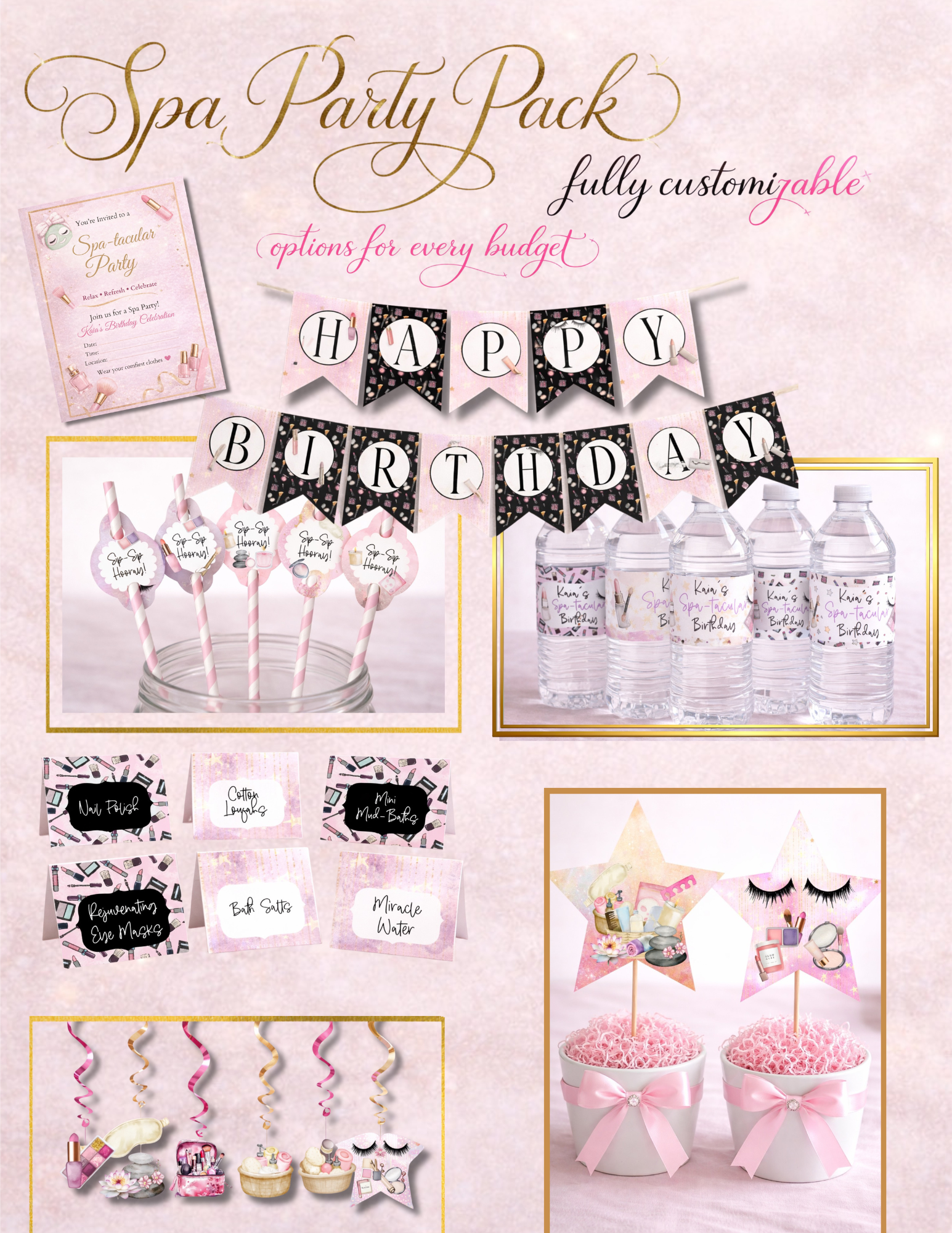 Spa Party Pack