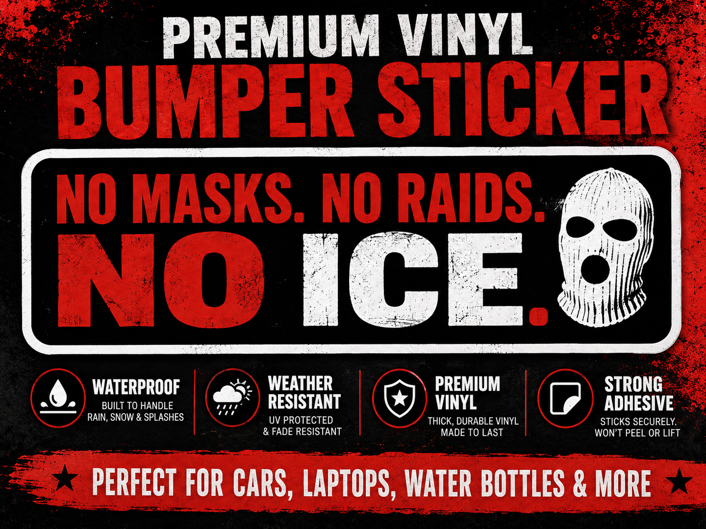 Premium Vinyl Bumper Sticker