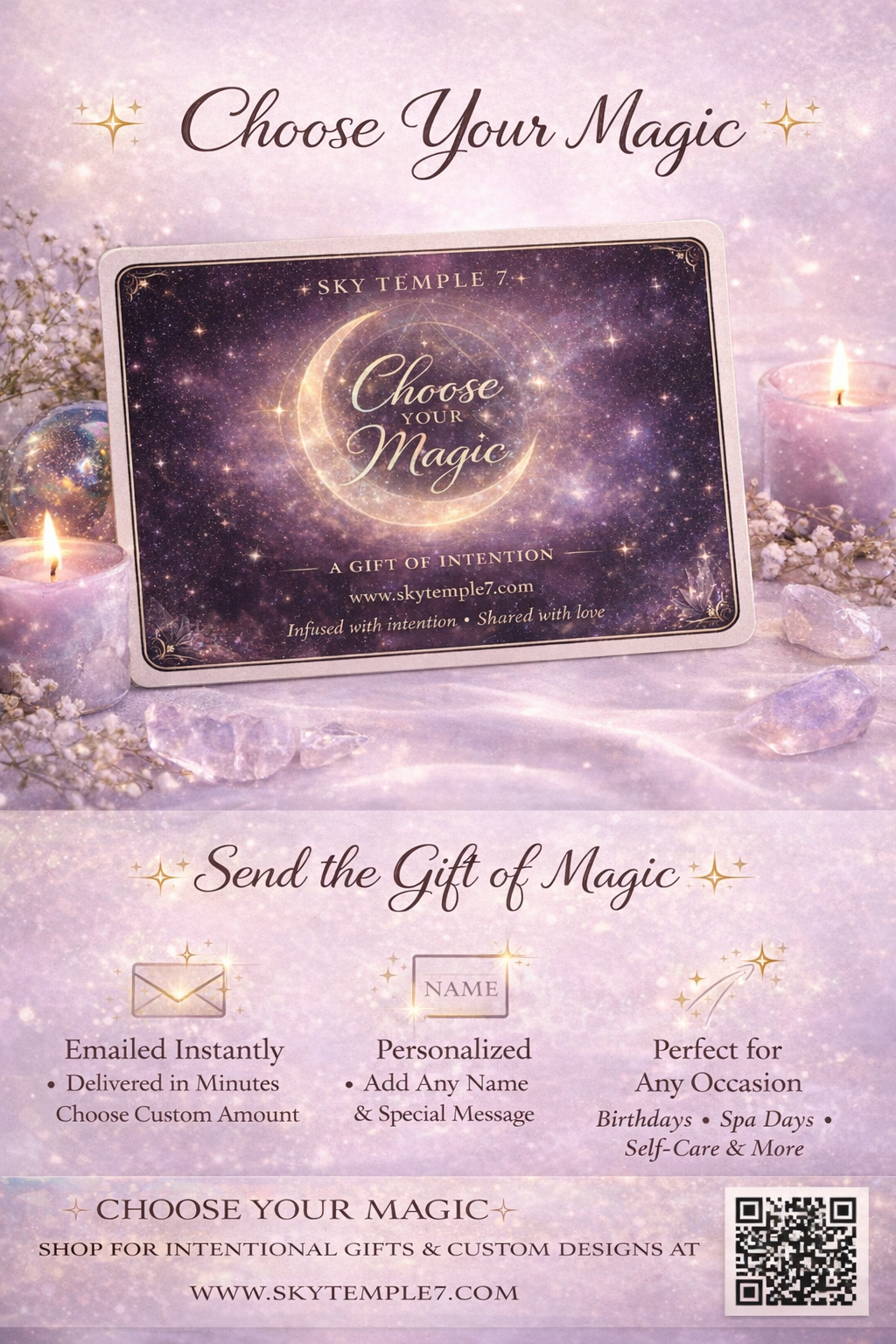 Digital Gift Card – Choose Your Magic ✨