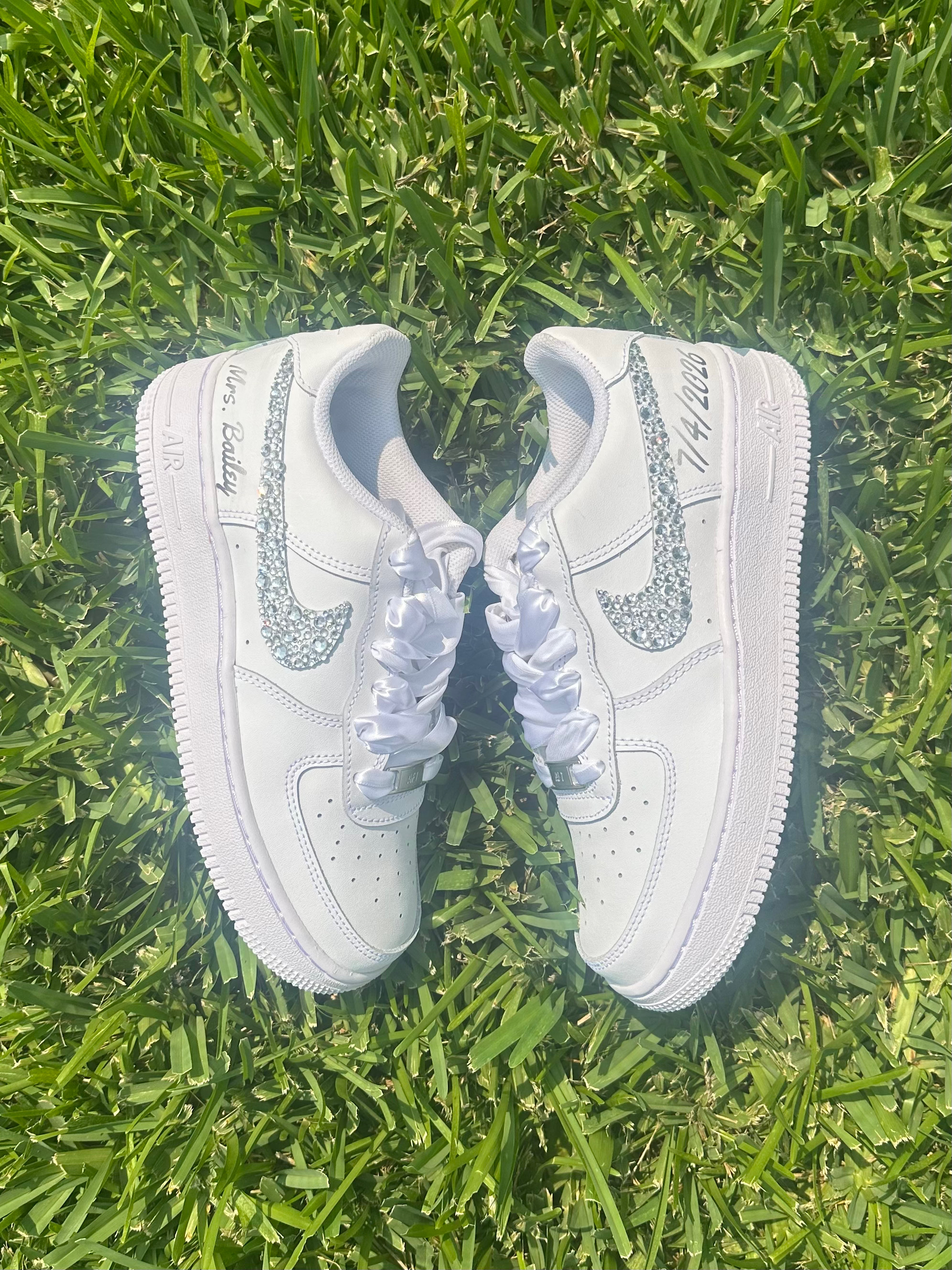 Custom Wedding Air Force 1