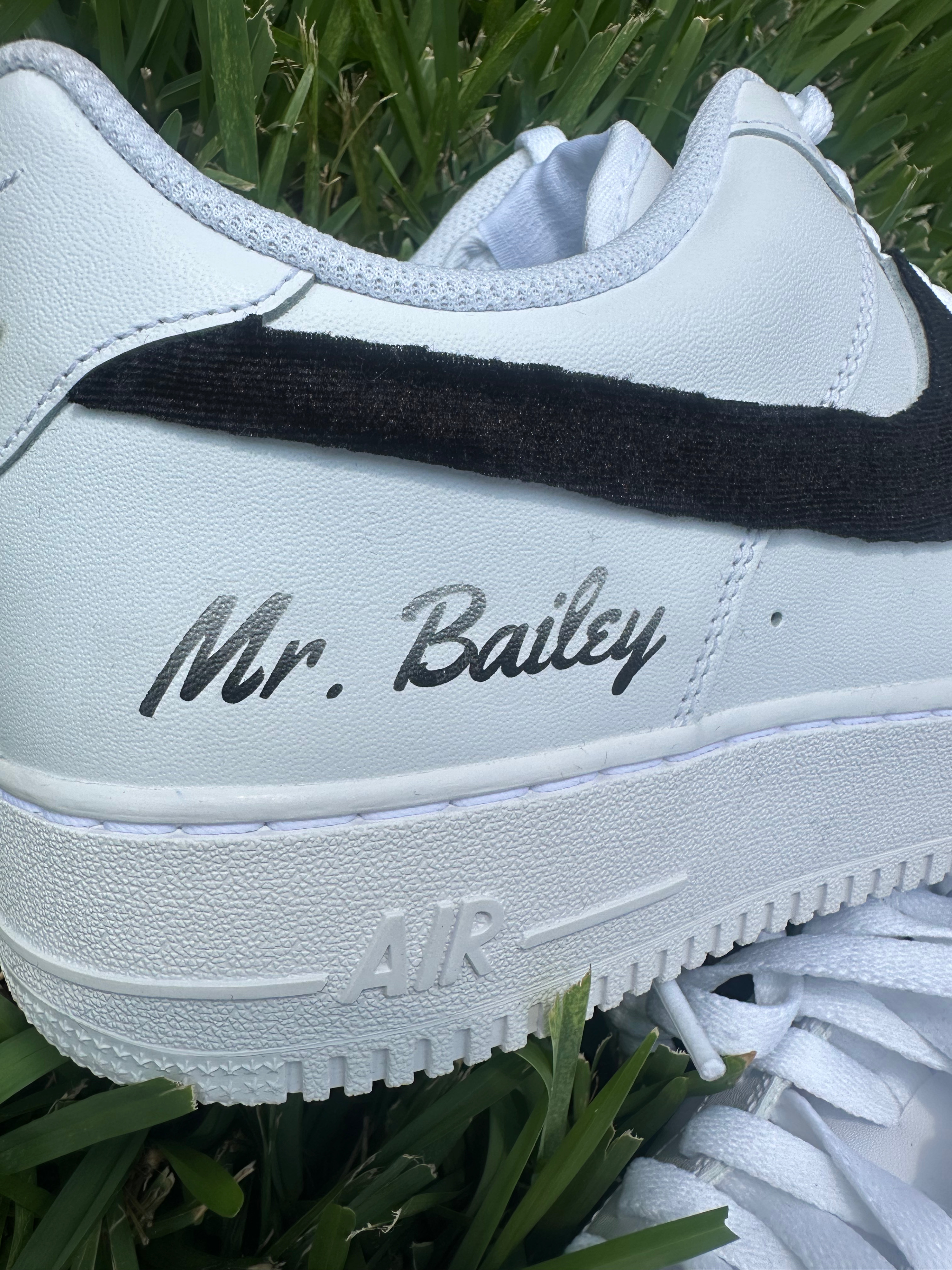 Custom Wedding Air Force 1