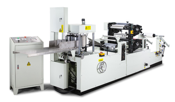BP-N-B: Integrated Napkin Production Machine with 1-2 Color Printing