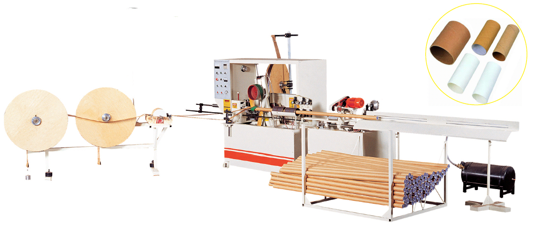BP-CM500: Industrial 2-7 Ply Paper Core Making Machine