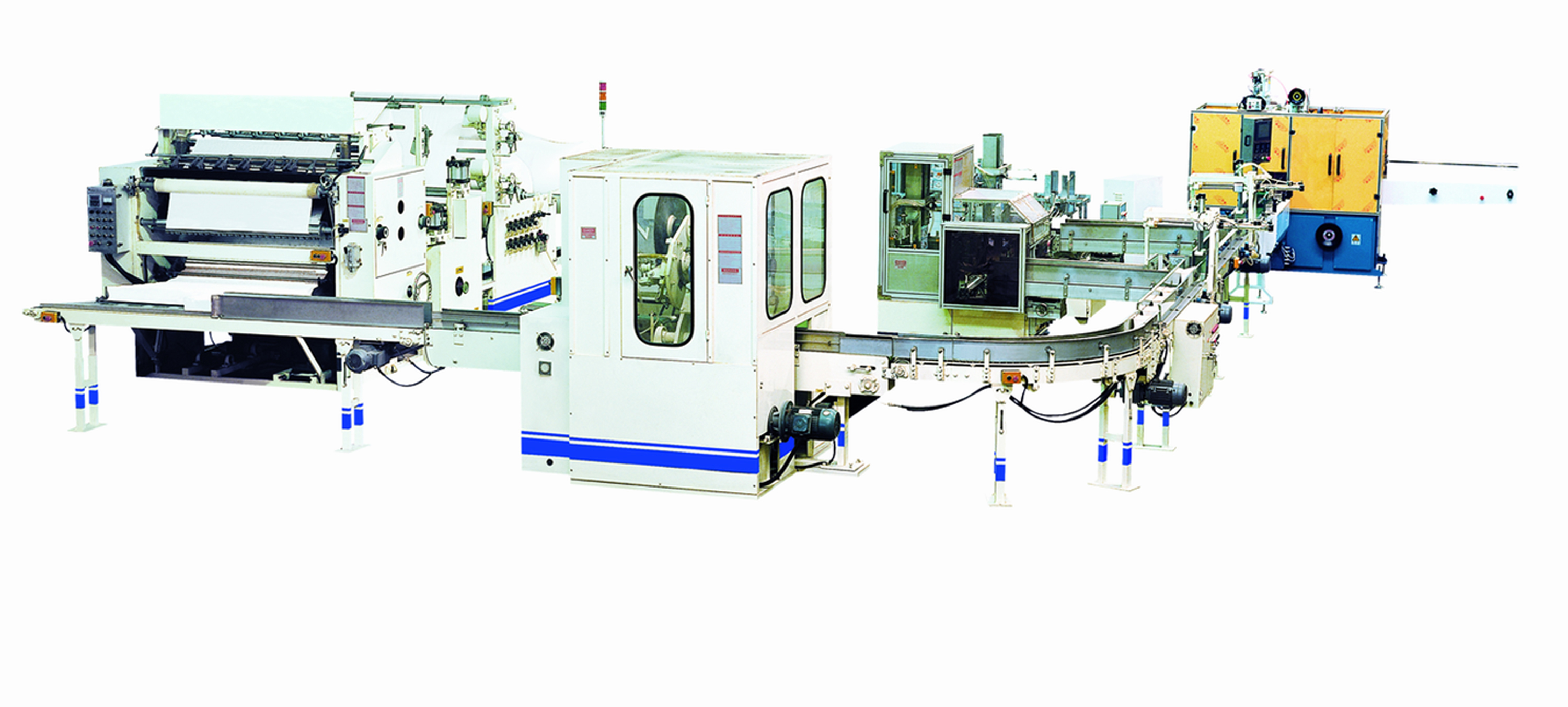 Automatic Box Packing Facial Tissue Production Line