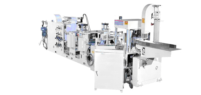 BP-330 Series: High-Speed 2-Color Printing Napkin Machine (1100 Sheets/Min)