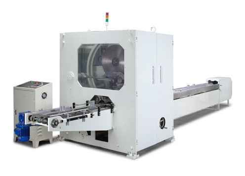 Automatic Dual-Channel High-Speed Tissue Log Saw