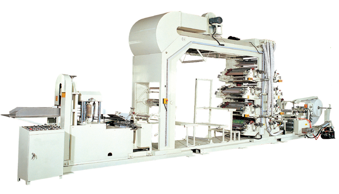 BP-4C Premium: 4-Color Flexo-Printing Napkin Production Machine