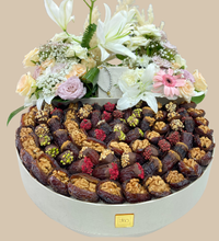 COUFFRET FLEURS DATTES FARCIER 