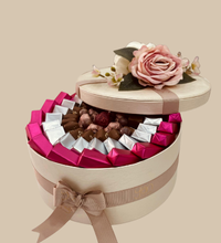  BOITE ROND SIMILI CUIRE M 