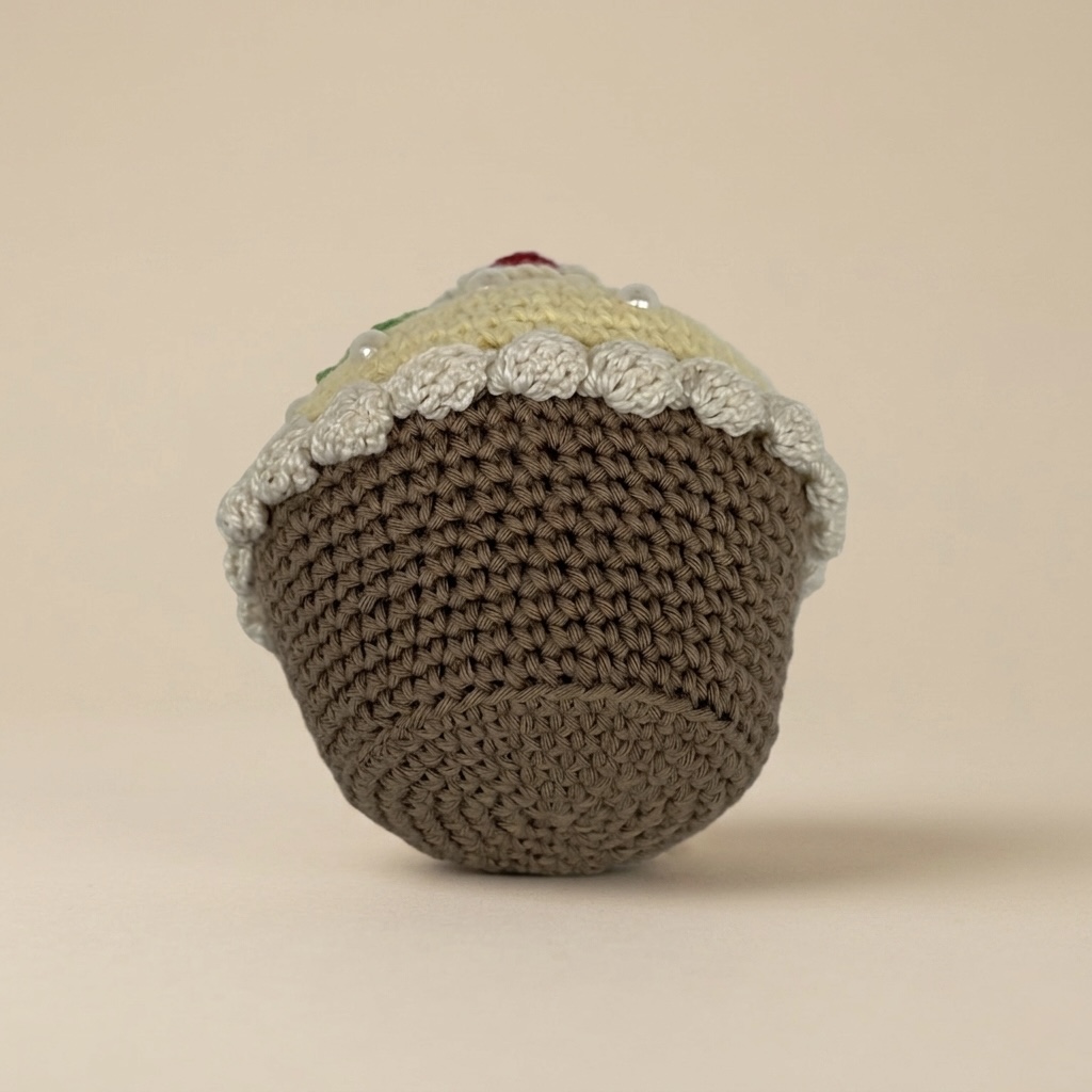 Cupcake de ganchillo