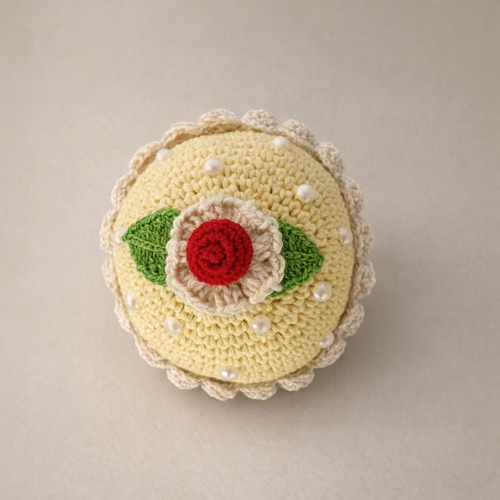 Cupcake de ganchillo