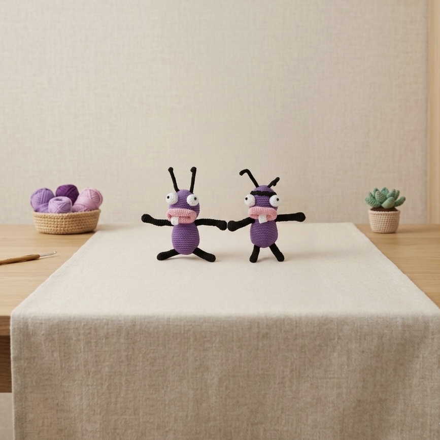  Amigurumi hormigas 