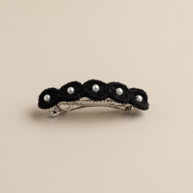 Traba de crochet para cabello