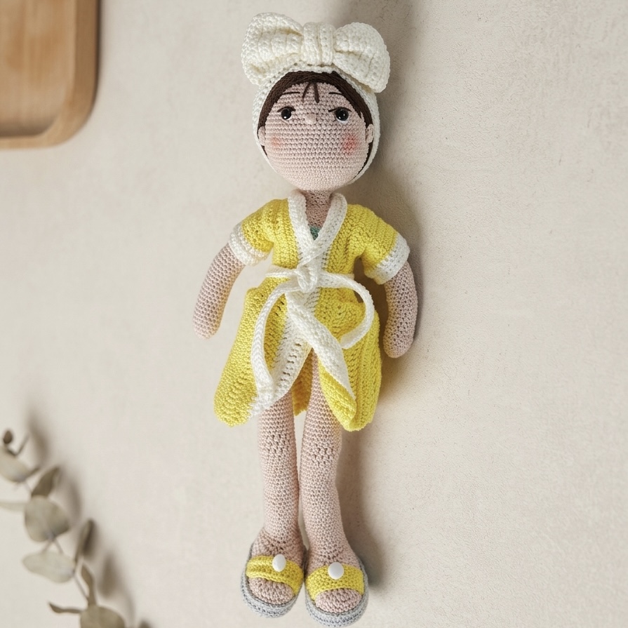 Muñeca de ganchillo spa
