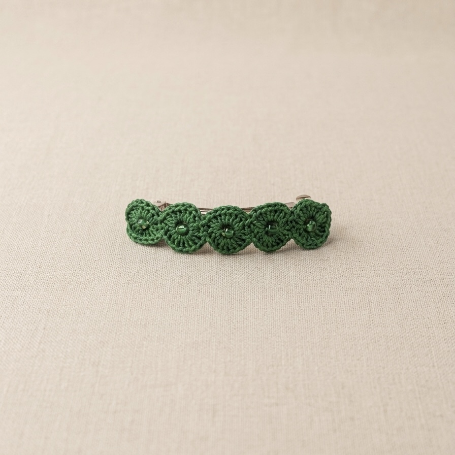 Traba de crochet para cabello