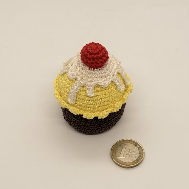 Cupcake de Crochet