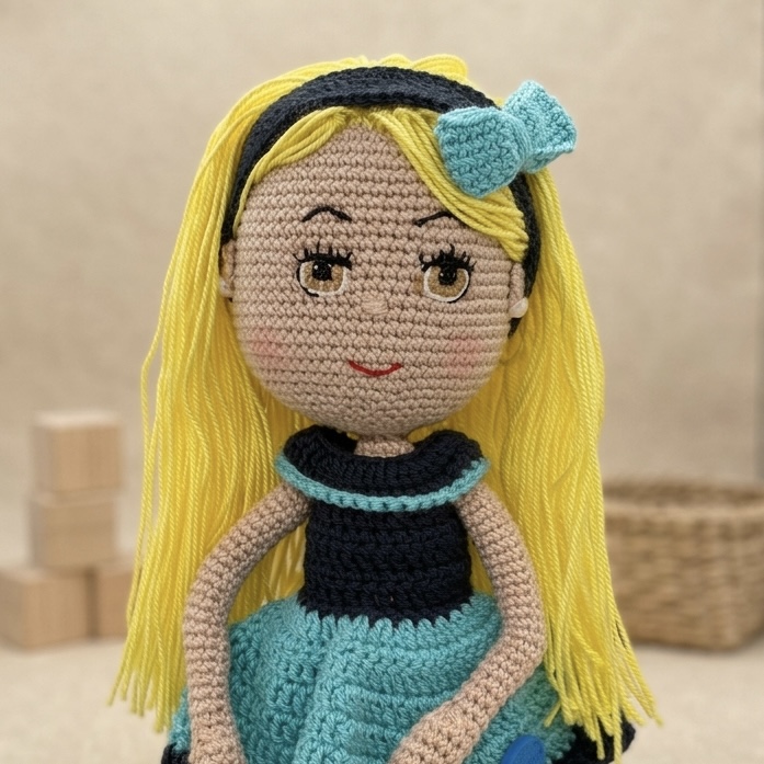 Muñeca de ganchillo
