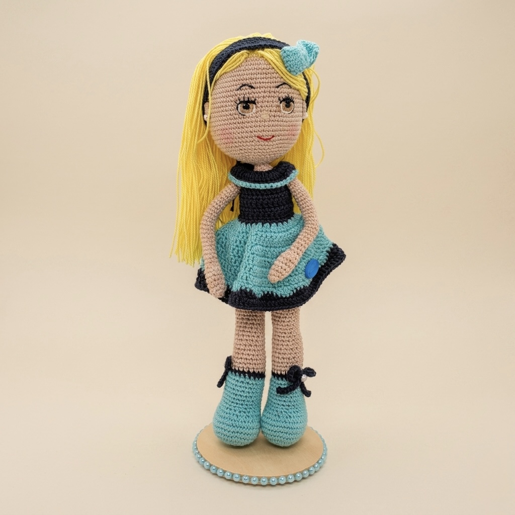 Muñeca de ganchillo