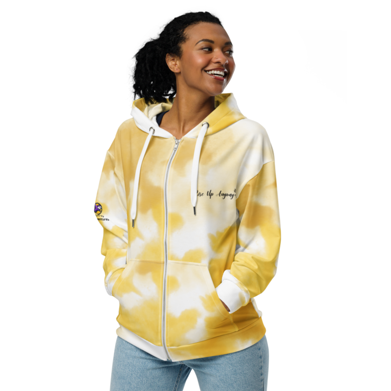 Rise Up Anyway Unisex Zip Hoodie