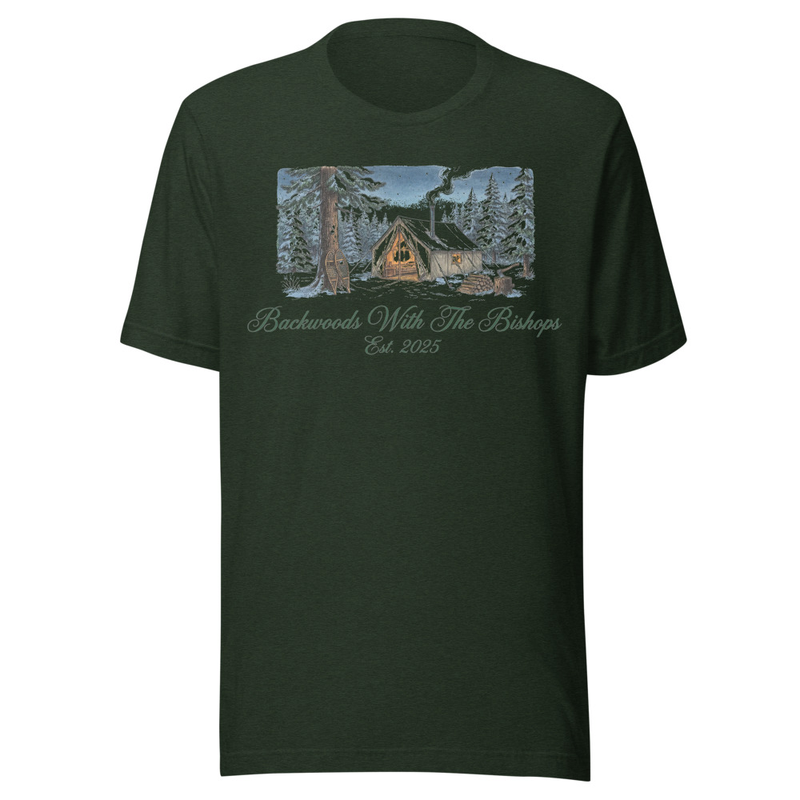 Backwoods Winter Hot Tent Tee