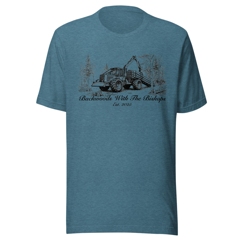 Skidder T-Shirt (click for more colors) Light & Bright (Dark Graphic)