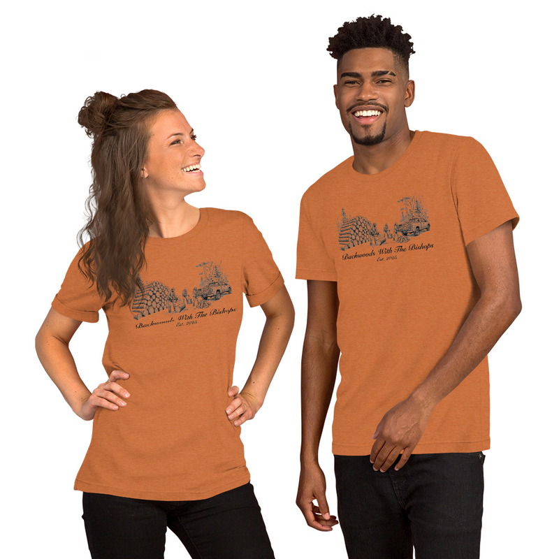 Firewood Processing T-Shirt (Click for more colors) Light & Bright (Dark Graphic)