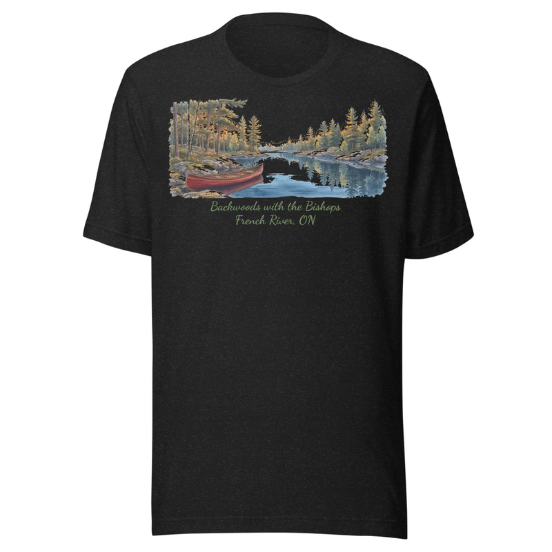 French River Canoe Scenic Tee