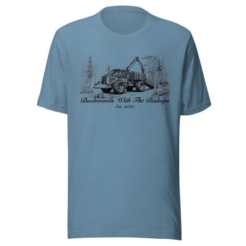 Skidder T-Shirt (click for more colors) Light & Bright (Dark Graphic)