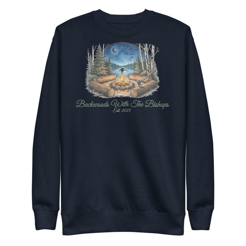 Backwoods Campfire Night Crewneck