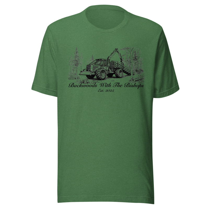 Skidder T-Shirt (click for more colors) Light & Bright (Dark Graphic)