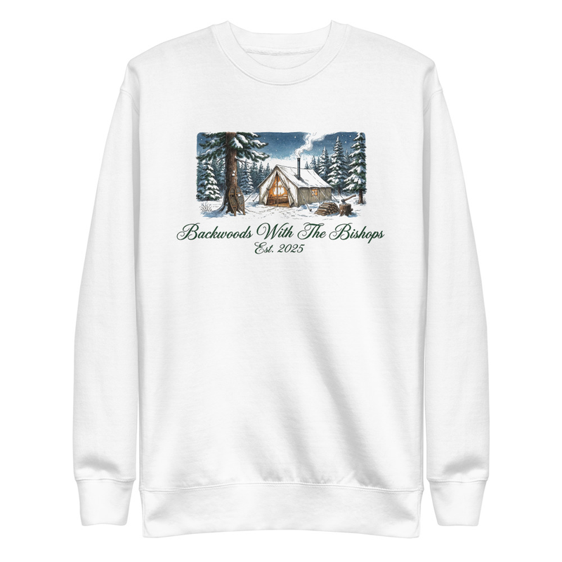Backwoods Winter Hot Tent Crewneck